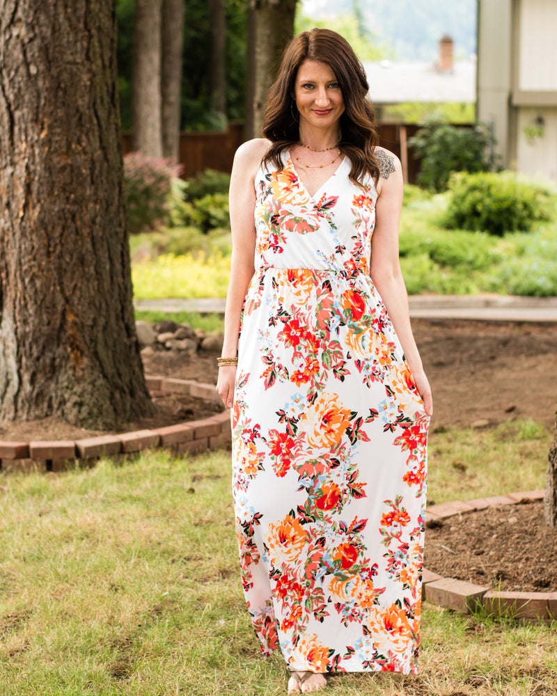 Z Summer Days Floral Maxi Dress - Enclothe Boutique