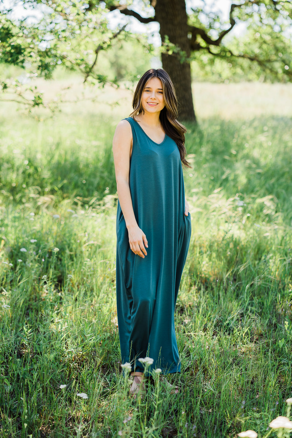 Wrapped in a Cocoon Tank Maxi Dress